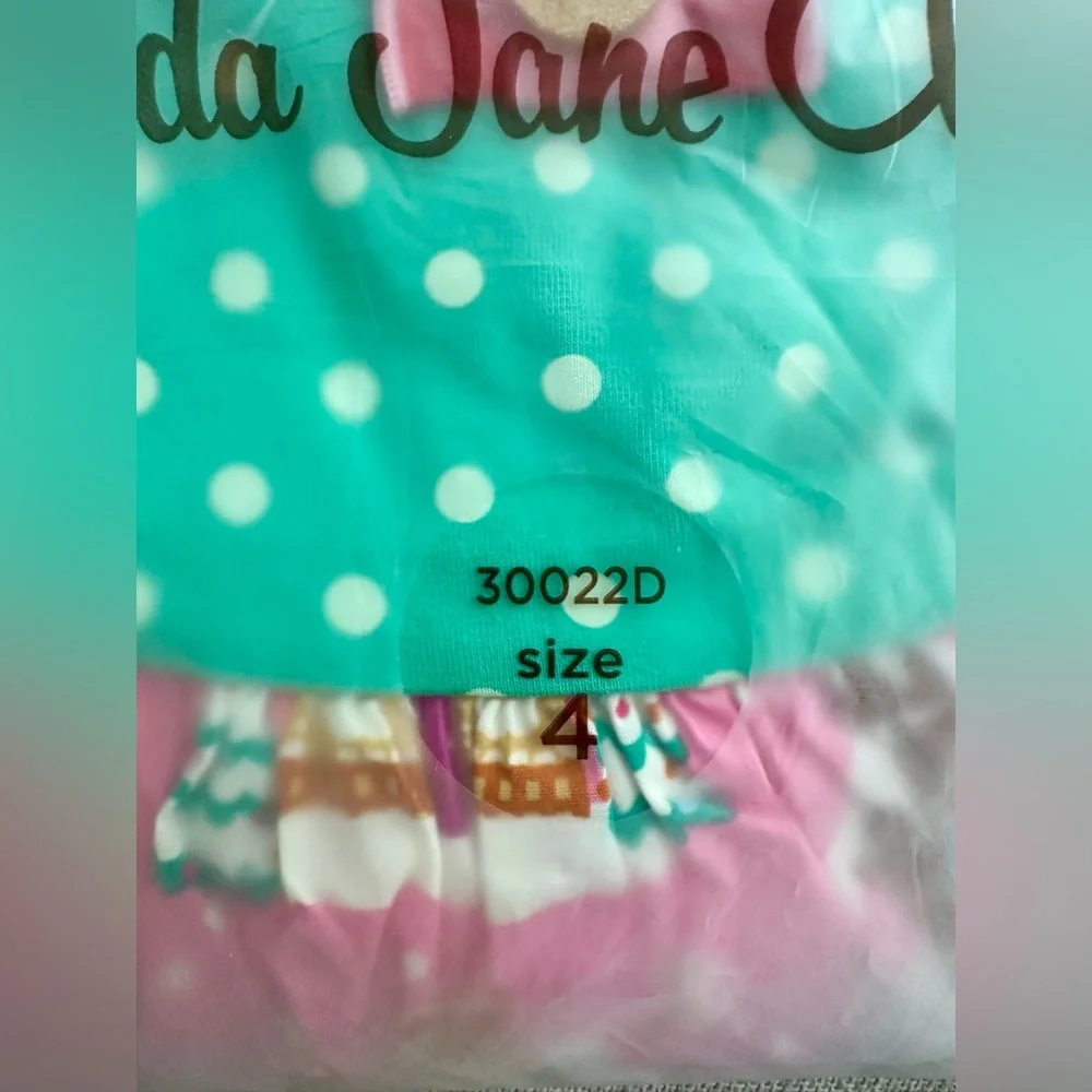 NWT! Matilda Jane Gingerbread Village dress size 4